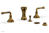Phylrich BEADED Four Hole Bidet Set 207-60