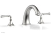 Phylrich COINED Deck Tub Set - Lever Handles 208-40