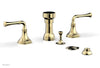 Phylrich COINED Four Hole Bidet Set 208-60