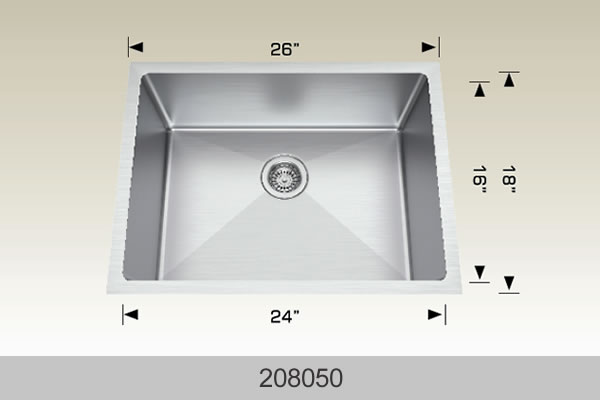 Bosco Builder Series Kitchen Sinks 26 x 18