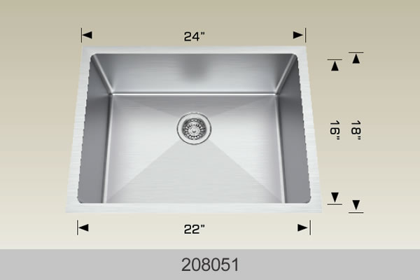 Bosco Builder Series Kitchen Sinks 24 x 18