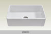 Bosco Fireclay Apron Series Bathroom Sink