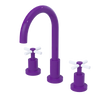 Rubinet Widespread Kitchen Set with LaSalle Spout Purple Haze