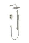 Aquaflo Rund 2-Way Pressure Balance Shower Set