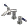 Rubinet Widespread Lav. Set. (less drain) Polished Nickel
