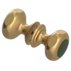 Rubinet Shower Door Knob (set) Satin Gold