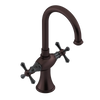 Rubinet Single Hole Dual Handle Lav. Set. (less drain) Oil Rubbed Bronze