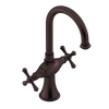 Rubinet Single Hole Dual Handle Lav. Set. (less drain) Oil Rubbed Bronze