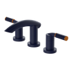 Rubinet Widespread Lav. Set. (less drain) Midnight Blue