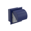 Rubinet RECESSED TOILET PAPER HOLDER Midnight Blue