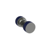 Rubinet Shower Door Knob (set) Satin Nickel