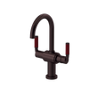 Rubinet Single Hole Dual Handle Lav. Set. (less drain) Oil Rubbed Bronze