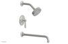 WORKS 14" Pressure Balance Tub and Shower Set - Lever Handle 220-27-14
