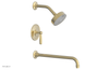 WORKS 14" Pressure Balance Tub and Shower Set - Lever Handle 220-27-14