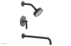 WORKS 14" Pressure Balance Tub and Shower Set - Lever Handle 220-27-14