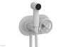 Phylrich WORKS Wall Mounted Bidet, Cross Handle 220-64