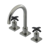 Rubinet Widespread Lav. Set. (less drain) Satin Nickel