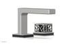 JOLIE Single Handle Faucet - Square Handle with "Black" Accents 222-07
