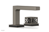 JOLIE Single Handle Faucet - Square Handle with "Black" Accents 222-07