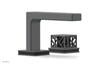 JOLIE Single Handle Faucet - Square Handle with "Black" Accents 222-07