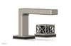 JOLIE Single Handle Faucet - Square Handle with "Black" Accents 222-07