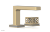 JOLIE Single Handle Faucet - Square Handle with "Grey" Accents 222-07