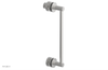 JOLIE - 12" Single Sided Shower Pull with "Black" Accents 222-92-12