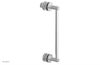JOLIE - 12" Single Sided Shower Pull with "Black" Accents 222-92-12