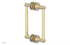 JOLIE - 8" Double Sided Shower Pull with "Black" Accents 222-93-08