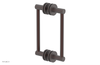 JOLIE - 8" Double Sided Shower Pull with "Black" Accents 222-93-08