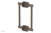 JOLIE - 8" Double Sided Shower Pull with "Black" Accents 222-93-08