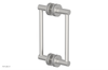 JOLIE - 8" Double Sided Shower Pull with "Grey" Accents 222-93-08