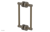 JOLIE - 8" Double Sided Shower Pull with "Grey" Accents 222-93-08