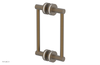 JOLIE - 8" Double Sided Shower Pull with "White" Accents 222-93-08