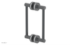 JOLIE - 8" Double Sided Shower Pull with "White" Accents 222-93-08