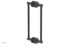 JOLIE - 12" Double Sided Shower Pull with "Black" Accents 222-93-12
