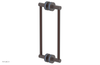 JOLIE - 12" Double Sided Shower Pull with "Light Blue" Accents 222-93-12