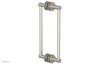 JOLIE - 12" Double Sided Shower Pull with "Navy Blue" Accents 222-93-12