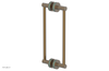 JOLIE - 12" Double Sided Shower Pull with "Turqoise" Accents 222-93-12