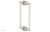 JOLIE - 12" Double Sided Shower Pull with "Purple" Accents 222-93-12