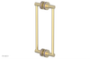 JOLIE - 12" Double Sided Shower Pull with "Purple" Accents 222-93-12