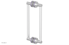JOLIE - 12" Double Sided Shower Pull with "Purple" Accents 222-93-12