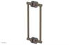 JOLIE - 12" Double Sided Shower Pull with "Purple" Accents 222-93-12