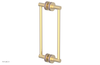 JOLIE - 12" Double Sided Shower Pull with "Purple" Accents 222-93-12