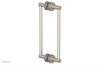 JOLIE - 12" Double Sided Shower Pull with "Purple" Accents 222-93-12