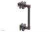 JOLIE - 8" Single Sided Shower Pull with "Purple" Accents 222S-92-08