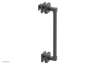 JOLIE - 12" Single Sided Shower Pull with "Navy Blue" Accents 222S-92-12