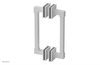 JOLIE - 8" Double Sided Shower Pull with "Black" Accents 222S-93-08