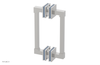 JOLIE - 8" Double Sided Shower Pull with "Light Blue" Accents 222S-93-08
