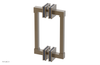 JOLIE - 8" Double Sided Shower Pull with "Navy Blue" Accents 222S-93-08